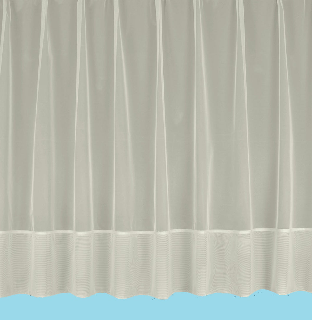 357 Cream Net Curtain