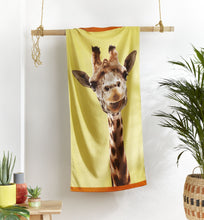 Load image into Gallery viewer, Giraffe Beach Towel
