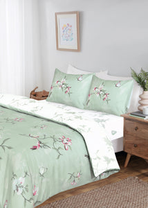 Hummingbird Duvet Cover and Fitted Sheet Set