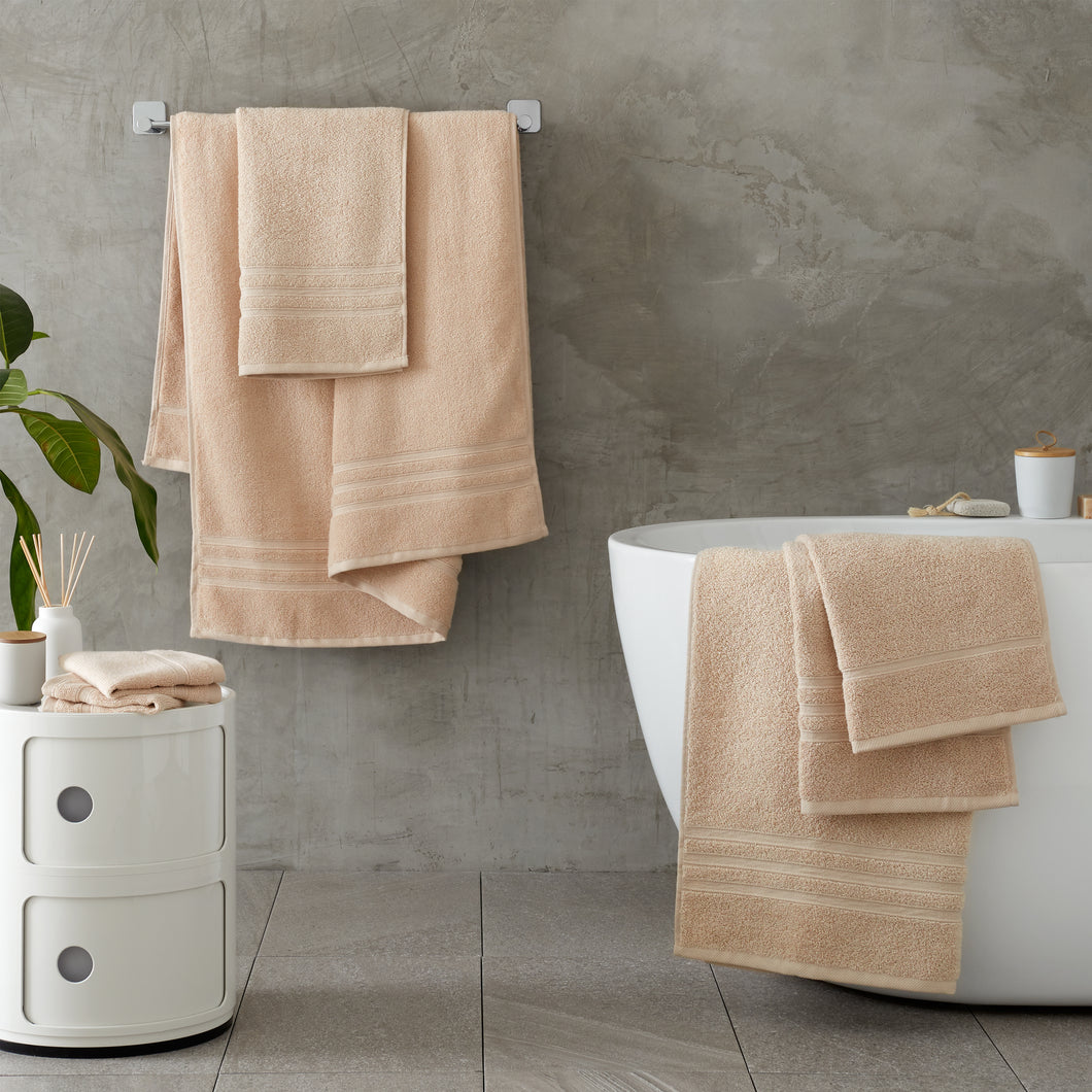 Zero Twist Towel Range - Natural