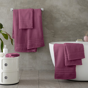 Zero Twist Towel Range - Raspberry
