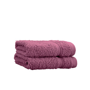 Zero Twist Towel Range - Raspberry