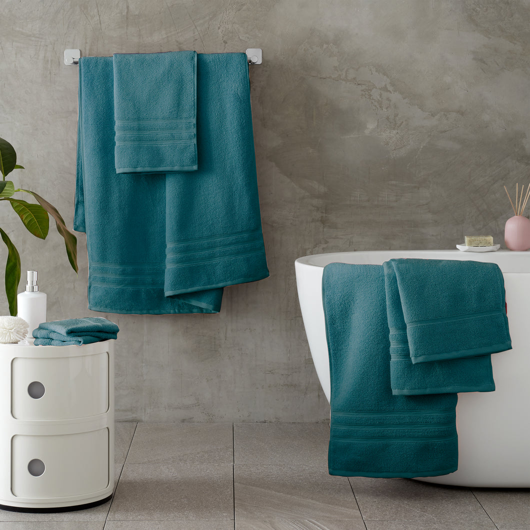 Zero Twist Towel Range - Teal