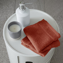 Load image into Gallery viewer, Zero Twist Towel Range - Terracotta
