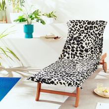 Load image into Gallery viewer, Leopard Beach Lounger Towel
