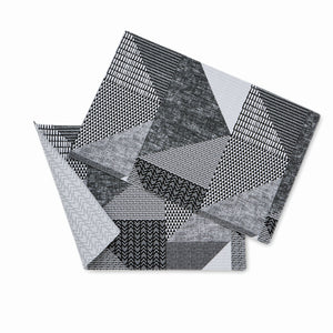 Larsson Geo Placemat Pair - Grey