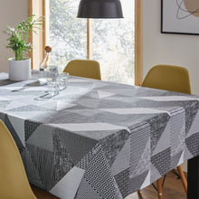 Load image into Gallery viewer, Larsson Geo Tablecloth - Grey
