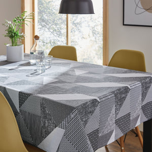 Larsson Geo Tablecloth - Grey