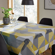 Load image into Gallery viewer, Larsson Geo Tablecloth - Ochre
