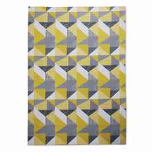 Load image into Gallery viewer, Larsson Geo Tablecloth - Ochre
