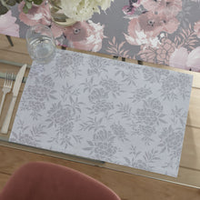 Load image into Gallery viewer, Dramatic Floral Placemat Pair
