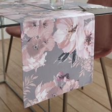 Load image into Gallery viewer, Dramatic Floral Table Runner
