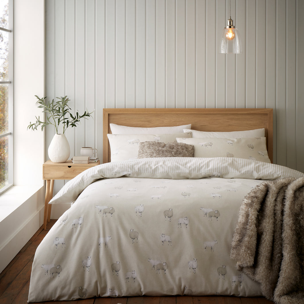 Brushed Sheep Duvet Set