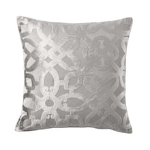 Load image into Gallery viewer, Lattice Cut Natural Filled Cushion
