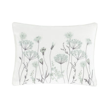Load image into Gallery viewer, Meadowsweet Floral Filled Cushion - Green
