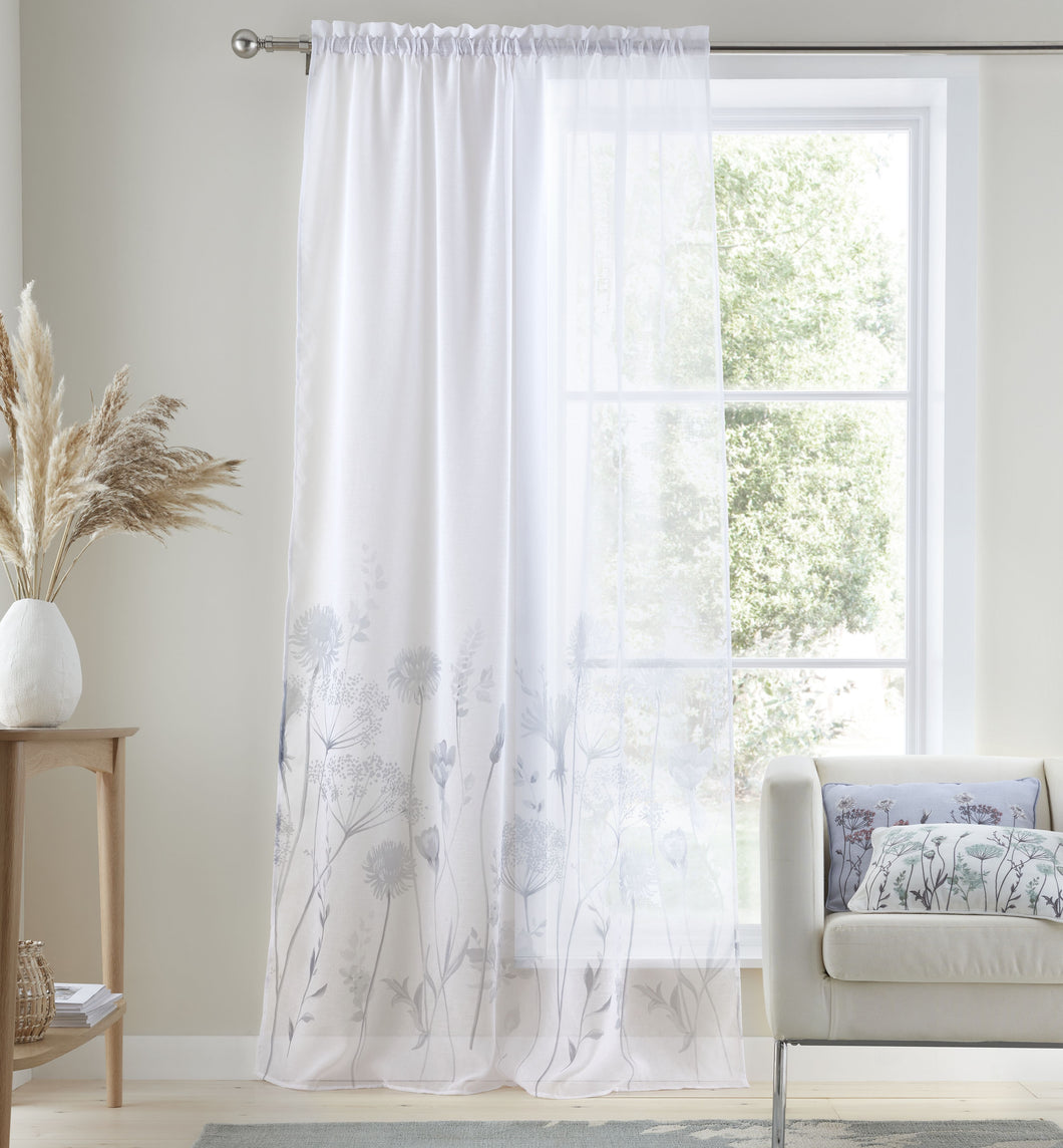 Meadowsweet Floral Voile Panel