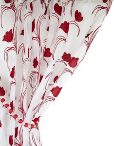 Leiden Red Voile Panel