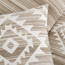 Load image into Gallery viewer, Shower Proof - 3 Pack Aztec Geo Cushion Covers - Natural
