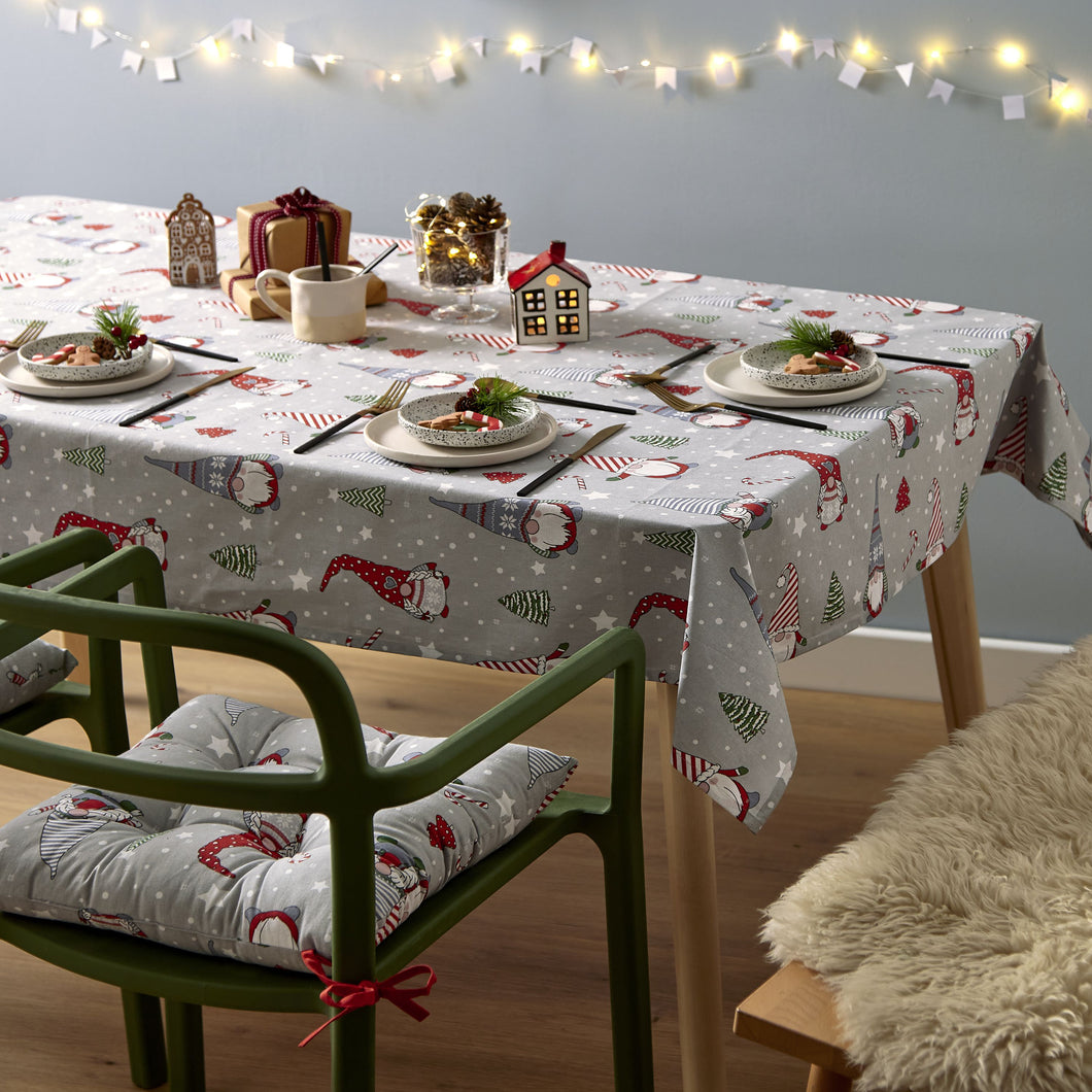 Christmas Gnomes Tablecloth