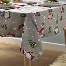 Load image into Gallery viewer, Christmas Gnomes Tablecloth
