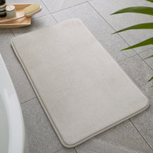 Load image into Gallery viewer, Anti-Bacterial Memory Foam Bath Mat - Natural
