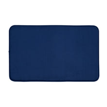 Load image into Gallery viewer, Anti-Bacterial Memory Foam Bath Mat - Navy
