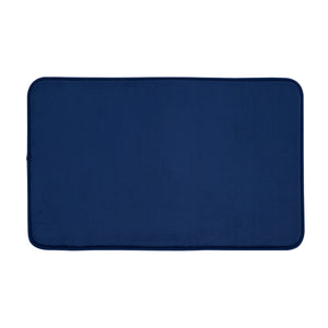 Anti-Bacterial Memory Foam Bath Mat - Navy