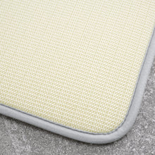 Load image into Gallery viewer, Anti-Bacterial Memory Foam Bath &amp; Pedestal Mat - Silver Grey
