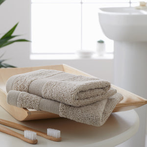 Anti-Bacterial Towel Range - Natural