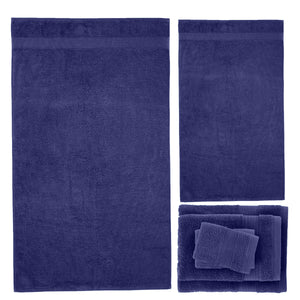 Anti-Bacterial 6 Piece Towel Bale - Navy