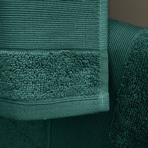 Anti-Bacterial 6 Piece Towel Bale - Forest Green