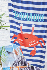 Crabulous Beach Towel