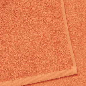 Quick Dry 8 Piece Towel Bale - Orange
