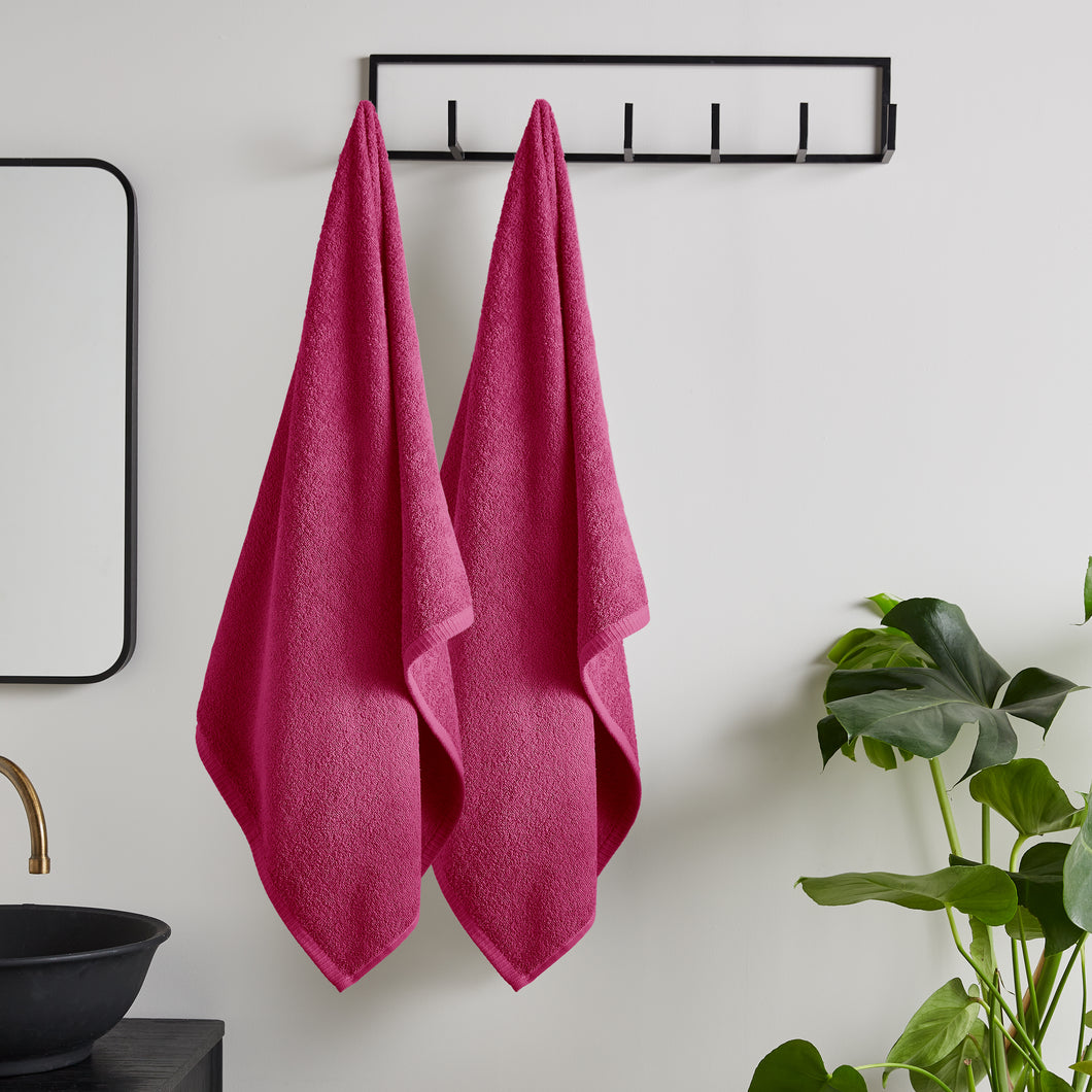 Quick Dry Towel Range - Hot Pink