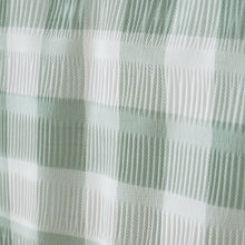 Load image into Gallery viewer, Seersucker Gingham Check - Green
