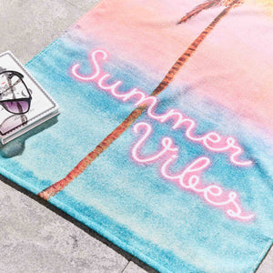 Summer Vibes Beach Towel
