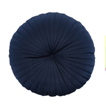 Load image into Gallery viewer, Round Cushion - Navy blue
