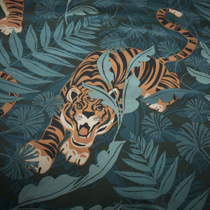 Tropic Tiger Leaf Duvet Set