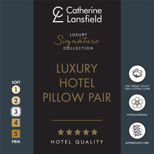 Load image into Gallery viewer, Luxury Hotel 200 Thread Count Pillow Pair
