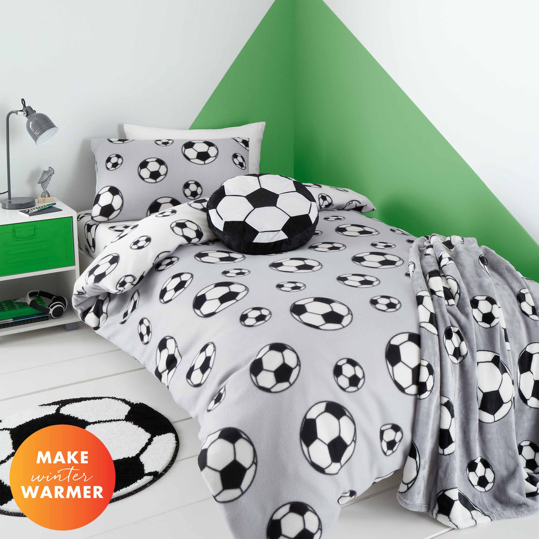 Football Fleece Duvet Set