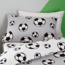 Load image into Gallery viewer, Football Fleece Duvet Set
