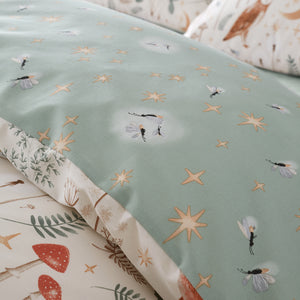 Enchanted Twilight Animals Duvet Set - Natural