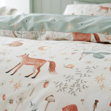 Load image into Gallery viewer, Enchanted Twilight Animals Duvet Set - Natural
