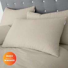 Load image into Gallery viewer, Brushed Cotton Pillowcases - Cream
