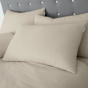 Brushed Cotton Pillowcases - Cream