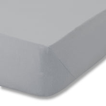 Load image into Gallery viewer, Brushed Cotton Fitted Sheet - Grey
