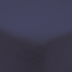 Brushed Cotton Fitted Sheet - Navy Blue