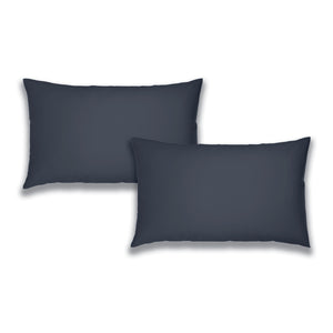Brushed Cotton Pillowcases - Navy Blue