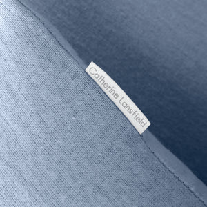 Brushed Cotton Pillowcases - Lansfield Blue