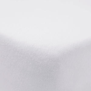 Brushed Cotton Fitted Sheet - White
